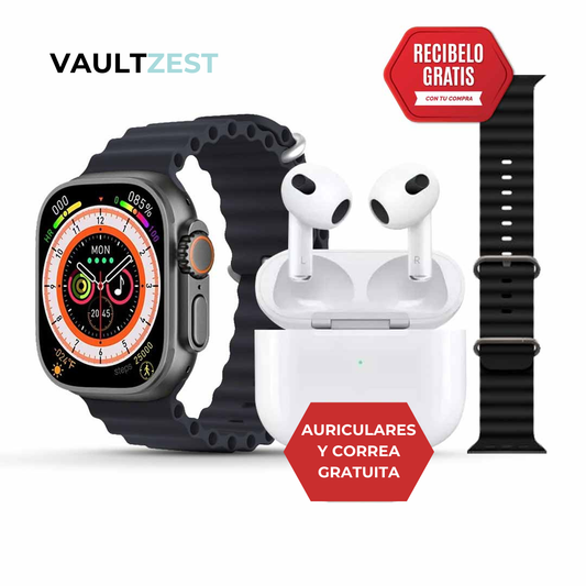 Smartwatch Ultra + 1 correa gratis