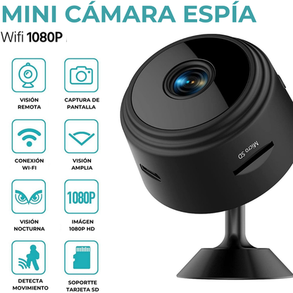 Mini Cámara Espia 1080p HD- SpyCam®